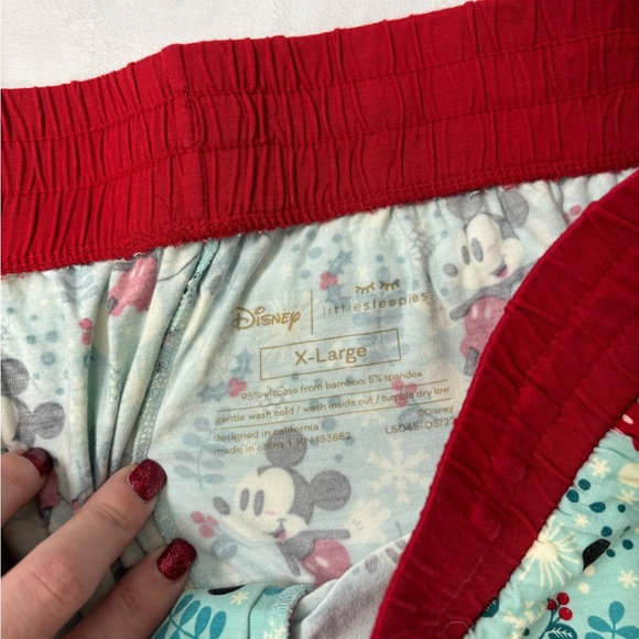 Little Sleepies x Disney Mickey men’s PJ pants - Picture 2 of 3